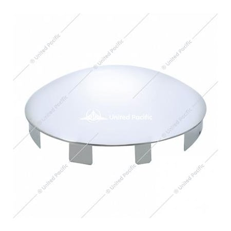 United Pacific Universal Stainless Steel Dome Front Hub Cap - 1 Lip 20108